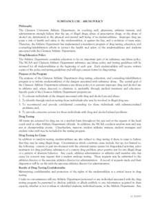 Drug policy / Drugs in sport / Human behavior / Drug test / Employment / Use of performance-enhancing drugs in sport / Substance abuse / Illegal drug trade / Prohibition of drugs / Drug control law / Doping / Law