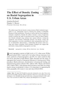 Ethics / Real estate / Real property law / Human geography / Residential segregation / Exclusionary zoning / Racial segregation in the United States / Inclusionary zoning / Land law / Zoning / Affordable housing / Urban decay