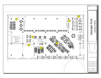 Library 2 West  printer area Georgia Tech