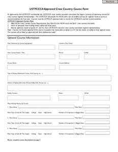 ustfccca course certification two page