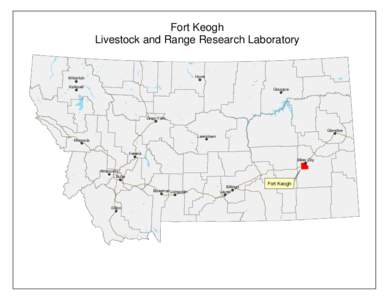 Fort Keogh Livestock and Range Research Laboratory Havre  Whitefish