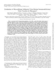 JOURNAL OF VIROLOGY, Aug. 2009, p. 7619–538X/09/$08.00!0 doi:JVICopyright © 2009, American Society for Microbiology. All Rights Reserved. Vol. 83, No. 15