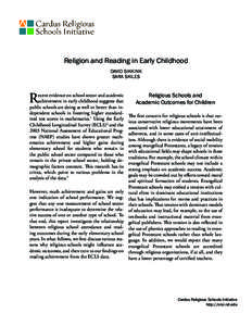 CRSI_Religion and Reading in Early Childhood.indd