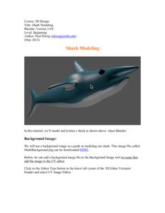 Microsoft Word - SharkModeling.doc