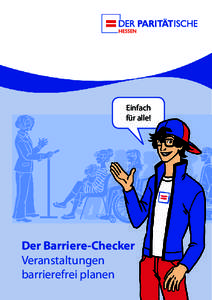 Der Barriere-Checker · Veranstaltungen barrierefrei planen - Der PARITÄTISCHE Hessen