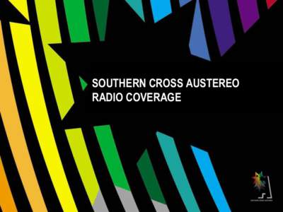 SOUTHERN CROSS AUSTEREO RADIO COVERAGE QLD - Today Network Programming QLD RADIO STATIONS