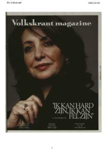 De VolkskrantVolkskrant magazine