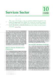 Services Sector  10 CHAPTER  T