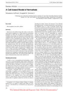 Biology / Coagulation / Factor X / Platelet / Thrombin / Tissue factor / Scott syndrome / Disseminated intravascular coagulation / Prothrombinase / Coagulation system / Blood / Anatomy