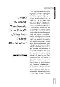 Ethnic groups in Greece / Ethnic groups in the Republic of Macedonia / South Slavs / Macedonian nationalism / Macedonians / Macedonian language / Krste Misirkov / Internal Macedonian Revolutionary Organization / Slavic speakers of Greek Macedonia / Europe / Balkans / Politics of the Republic of Macedonia