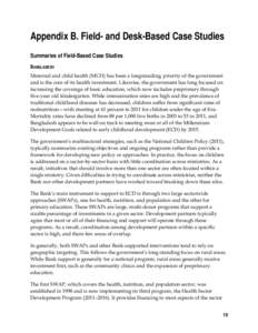 Education in Haiti / Inter-American Development Bank / Child survival / Public health / Kindergarten / Millennium Development Goals / International development / Health / Education / United Nations