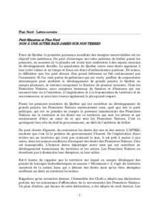 Microsoft Word - Lettre ouverte -Plan Nord[removed]fr.doc