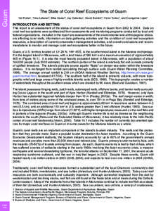 Guam  The State of Coral Reef Ecosystems of Guam Val Porter1, Trina Leberer2, Mike Gawel3, Jay Gutierrez1, David Burdick4, Victor Torres5, and Evangeline Lujan4