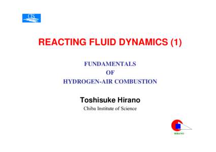 Microsoft PowerPoint - Reacting Fluid Dynamics(1).ppt