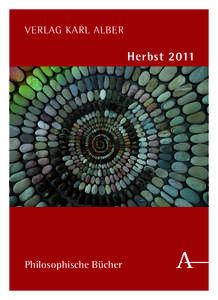 A_Vor 11h p[removed]VERLAG KARL ALBER Herbst 2011