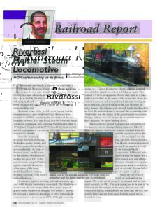 Railroad Report Dennis Andreas Rivarossi Heisler Steam Locomotive