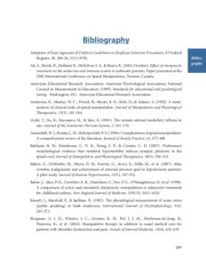 Bibliography Adoption of Four Agencies of Uniform Guidelines on Employee Selection Procedures, 43 Federal Register, 38, 290-38, [removed]Ali, S., Hayek, R., Holland, R., McKelvey, S. E., & Boyce, K[removed], October). E