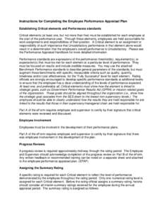 Performance appraisal / Personal development / Supervisor / Performance management / Organizational behavior / Competency-based performance management / Competency-based learning / Management / Human resource management / Employment