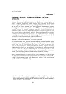 Mid-year Economic and Fiscal Outlook 2013‑14 - Part 3: Fiscal strategy and outlook - Attachment B: Confidence intervals around budget estimates