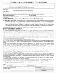 Microsoft Word - Constitutional Amendment Petition Form_FINAL