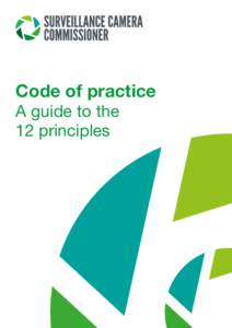 Code of practice - A guide to the 12 principles