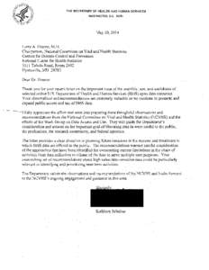 Response to the letter on online HHS open data resources