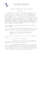 Minutes of the Meeting of the Board Members, April 16, 2007
