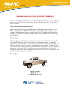 Microsoft Word - Vehicle Illustrations in Advertisements Bulletin