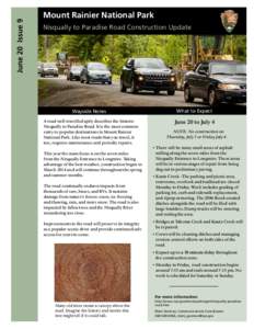 June 20 Issue 9  Mount National ParkPark MountRainier