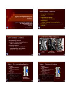 Microsoft PowerPoint - Spinal_Neoplasms_2008_HO.ppt