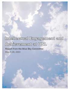 North Central Association of Colleges and Schools / University of Nebraska–Lincoln / Student engagement / National Survey of Student Engagement / Universal Networking Language / Education / Association of Public and Land-Grant Universities / Committee on Institutional Cooperation