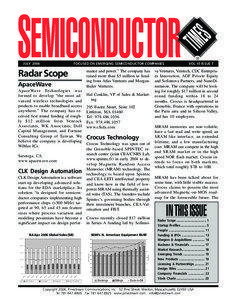 SEMICONDUCTOR TIMES  JULY[removed]