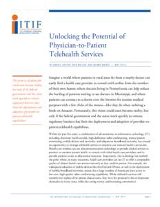 Medicine / Technology / Telemedicine / Remote patient monitoring / EHealth / Teledermatology / Health care in the United States / Health care / Connected Health / Health informatics / Health / Telehealth