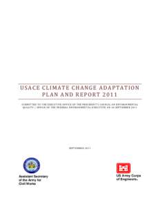 USACE Climate Change Adaptation Plan and Report