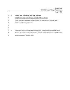 CA‐NLH‐039  NLH 2015 Capital Budget Application  Page 1 of 1  1   Q. 