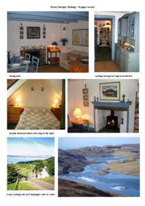 Grace Cottage, Diabaig – 4 pages to see!  Dining area
