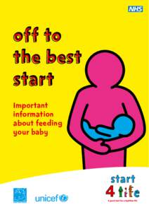 Off to the best start Important information about feeding