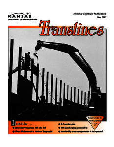 Monthly Employee Publication May 2007 Translines  DEPARTMENT OF TRANSPORTATION