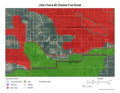 Little Chena #3 Shaded Fuel Break  December 5, 2013 Fuel Treatments  High