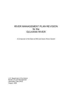 River Management Plan Revision