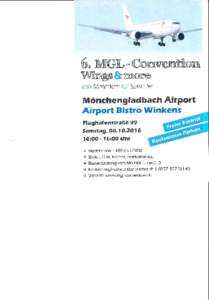 6 9 MGL - €©we tica Wingg &m©i*© von Sammlern für Sammler Mönchengl dbach Airport Airport Bistro Wini«»««