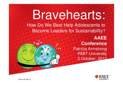 Microsoft PowerPoint - AAEE Brave Hearts  Patricia ArmstrongRead-Only]