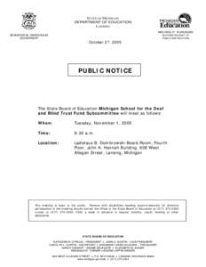 Microsoft Word - November1,2005MSDBTrustFundSubcommitteePublicNotice.doc