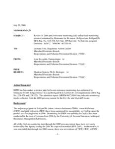 Microsoft Word - EPA review _Reynolds 2006_ cottonmonitoring04-pbw.doc