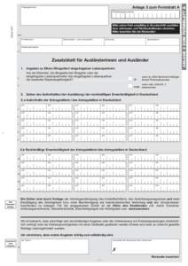 Stand: 2017  Förderungsnummer Bitte jedes Feld sorgfältig in Druckschrift ausfüllen bzw. ankreuzen und Nichtzutreffendes streichen.