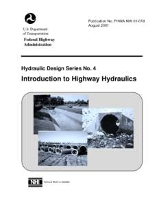 U.S. Department of Transportation Publication No. FHWA NHI[removed]August 2001