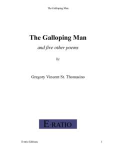 The Galloping Man  The Galloping Man and five other poems by