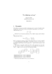 Delimiter / Pattern matching / C / Array data type / Synthetic division / Computing / Software engineering / Computer programming