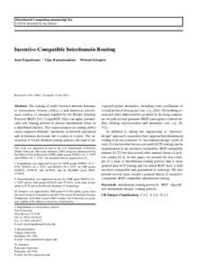 Routing protocols / Internet protocols / Internet standards / Routing / Border Gateway Protocol / Open Shortest Path First / Network architecture / Internet / Computing