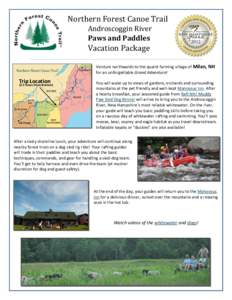 Rafting / Northern Forest Canoe Trail